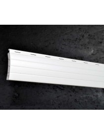 Lame 44mm PVC Blanc 160cm de long 