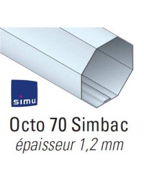 Adaptations moteur simu Ø60 - Tube octo 70 simbac
