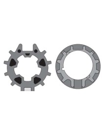 Adaptations moteur simu Ø50 - Tube Imbac Ø70 GR