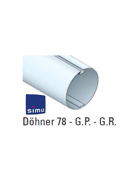 Adaptations moteur simu Ø60 - Tube Döhner Ø78 Gorge Plate