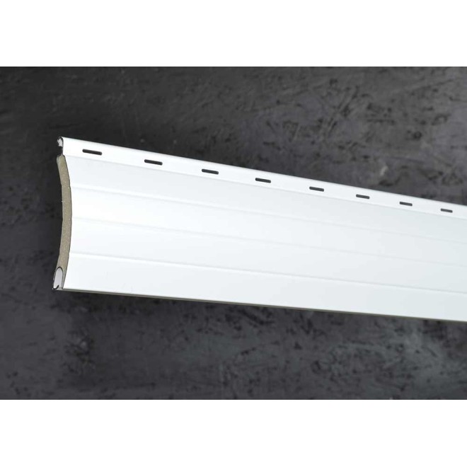 Lame 55mm Aluminium Blanc 230cm de long 