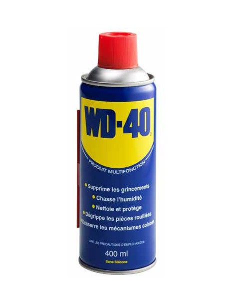 WD-40 Multi-fonctions 400ml Dégraisse Lubrifie