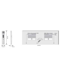 Télécommande TC4410-II Becker Blanc Horloge 10 canaux