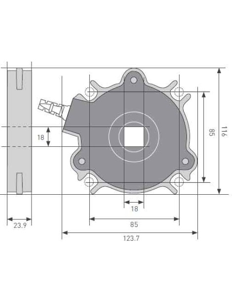 Anti-chute Gaposa P200C5 - Remplace le Gaposa M2A