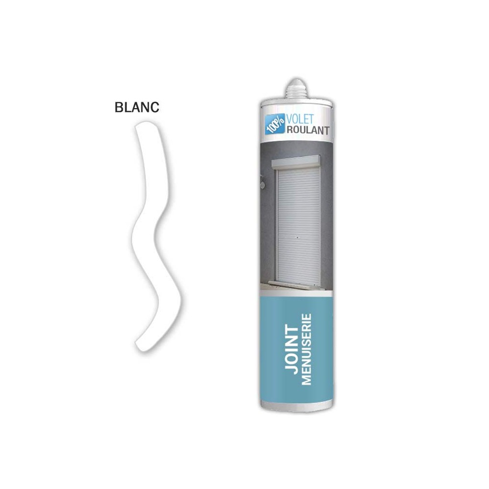 Silicone Blanc 310ML qualité Professionnelle - 100% Volet Roulant