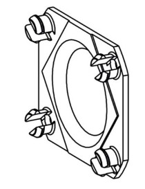 PALIER SUPPORT ROULEMENT D28 (TRADI ZF)