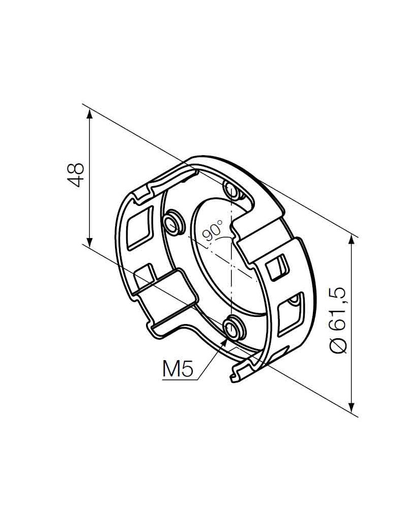 Support compact NICE pour moteur ERA et MAX