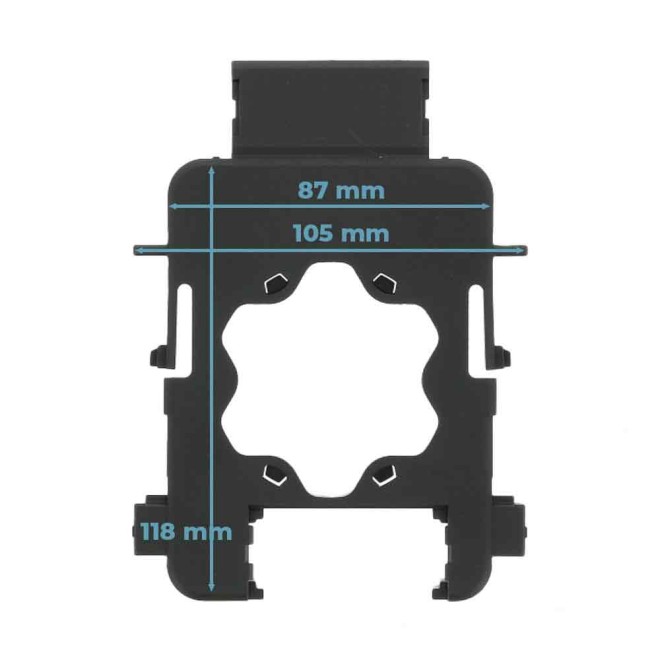 Schema : Support moteur Somfy LT50 Bubendorff ID1 et ID2 + anneau