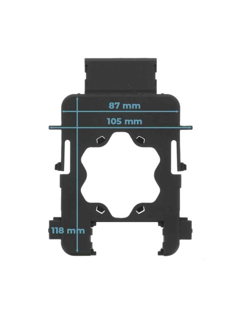 Schema : Support moteur Somfy LT50 Bubendorff ID1 et ID2 + anneau