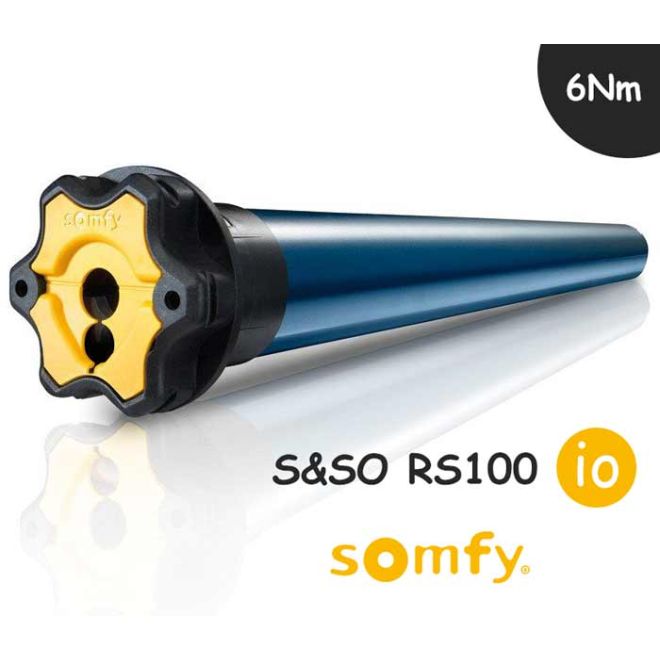 Moteur Somfy S&S RS100 iO 6Nm