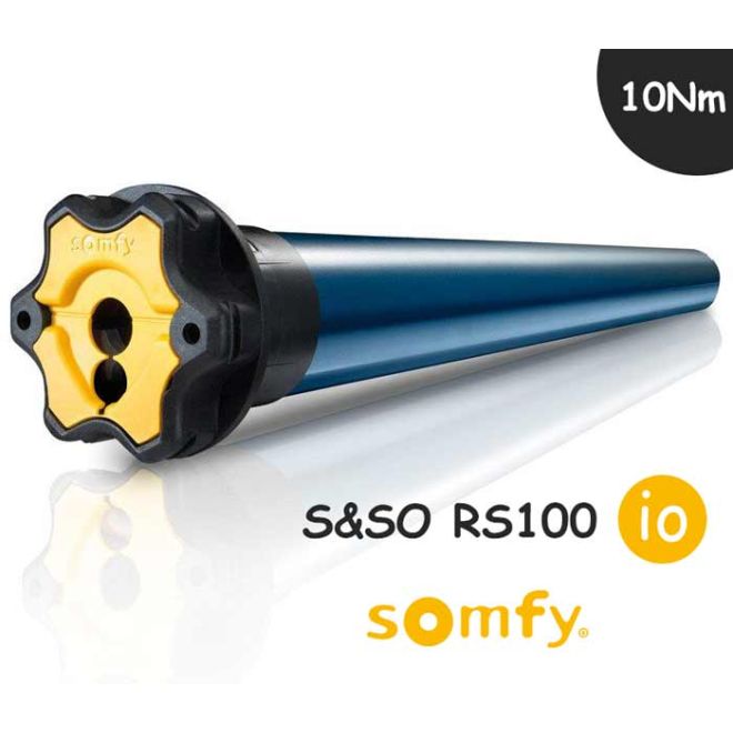 Moteur Somfy S&S RS100 iO 10Nm