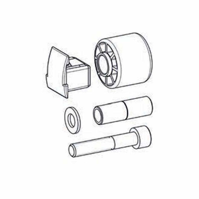 schema Galet pour sortie de coulisse Joues ZF 250 et 300mm