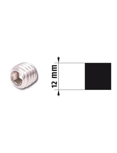 Adaptateur d'axe carré 12mm + vis M5X5 pré-montée pour moteur BSO somfy j4