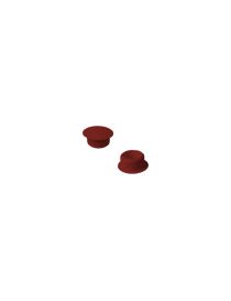 10 Bouchons PVC Rouge Pourpre 10mm cache trous ± RAL3004