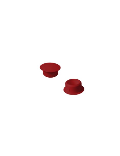 10 Bouchons PVC Rouge Pourpre 13mm cache trous ± RAL3004