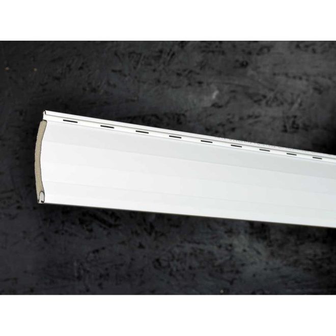Lame 42mm Aluminium Blanc 190cm de long 