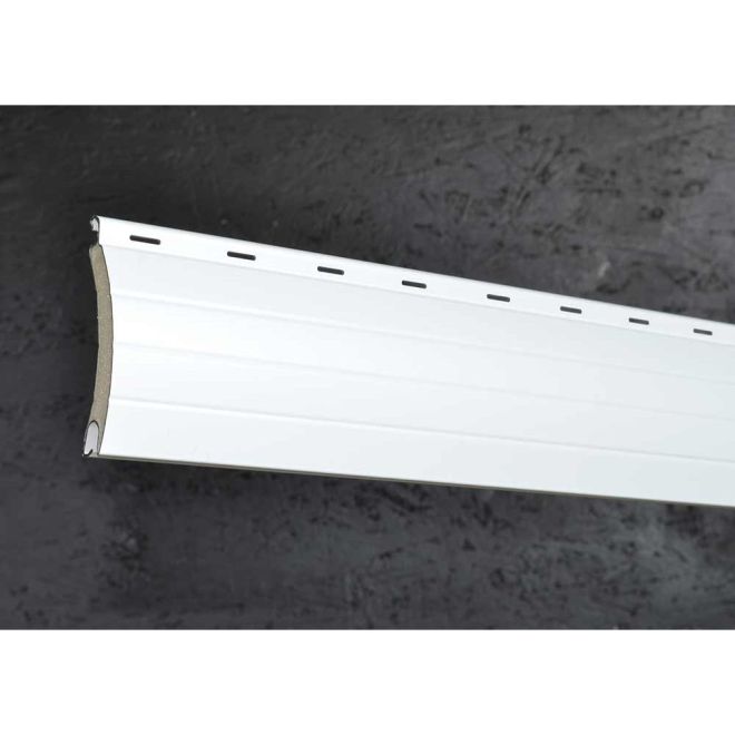 Lame 55mm Aluminium Blanc 115cm de long 