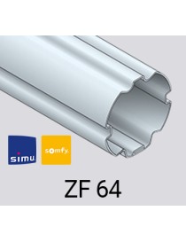 Adaptations moteur simu-Somfy Ø50 - Tube ZF 64