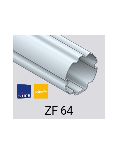 Adaptations moteur simu-Somfy Ø50 - Tube ZF 64