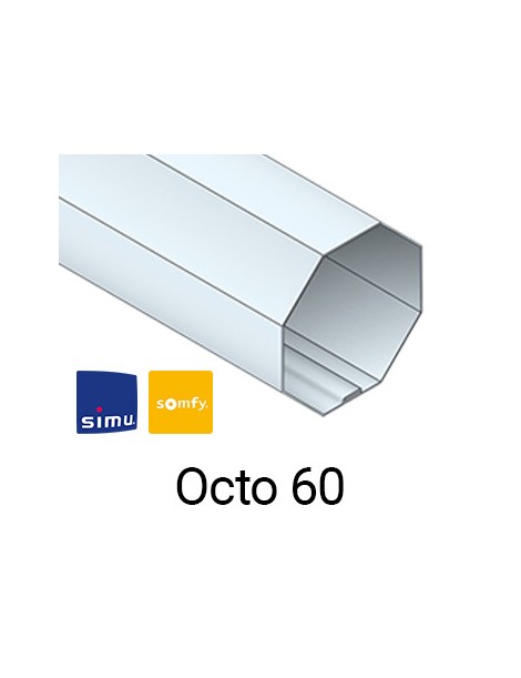 adaptations moteur simu-Somfy Ø50 - Tube Octogonal 60