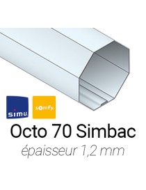 Adaptations moteur simu Ø50 - Tube octo 70 simbac