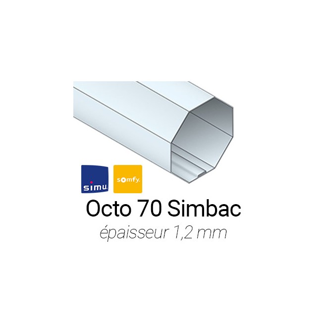 Adaptations moteur simu Ø50 - Tube octo 70 simbac