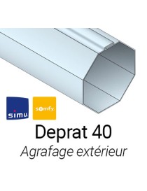 Adaptations moteur simu-Somfy Ø40 - Tube Deprat 40