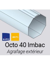 adaptations moteur simu-Somfy Ø40 - Tube octo 40 imbac