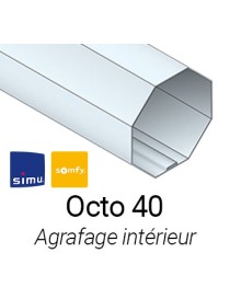 adaptations moteur simu-Somfy Ø40 - Tube octogonal 40