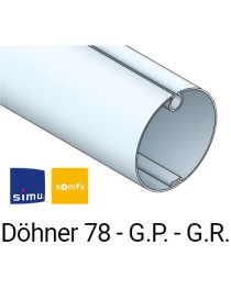 Adaptations moteur simu Ø50 - Tube Rond 78 G.R et G.P