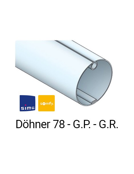 Adaptations moteur simu Ø50 - Tube Rond 78 G.R et G.P