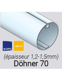 Adaptations moteur simu-Somfy Ø50 - Tube Döhner Ø70 x 1,5