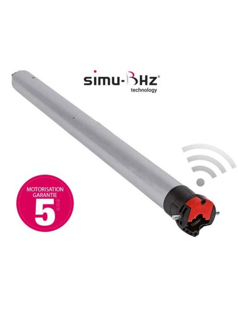 Moteur simu T5 E BHZ radio Ø50 - 20 Nm Bi-directionnel