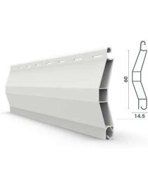 Lame 60mm PVC Blanc 160cm de long