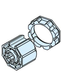 Roue et couronne OCTO 60 pour moteur Becker avec détection d'obstacle