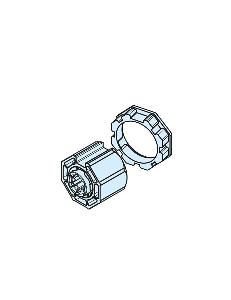 Roue et couronne OCTO 60 pour moteur Becker avec détection d'obstacle