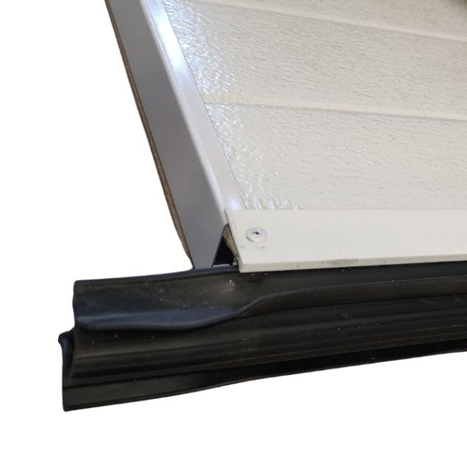 Joint pour porte sectionnelle à double lèvre