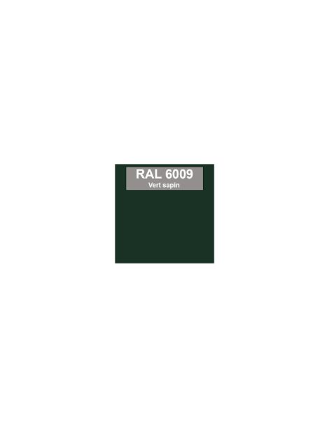Lame 44mm Aluminium Ral 6009 2892mm de long