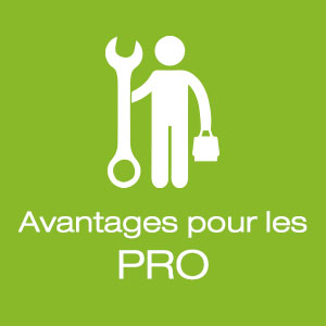 Les avantages pour les professionnels